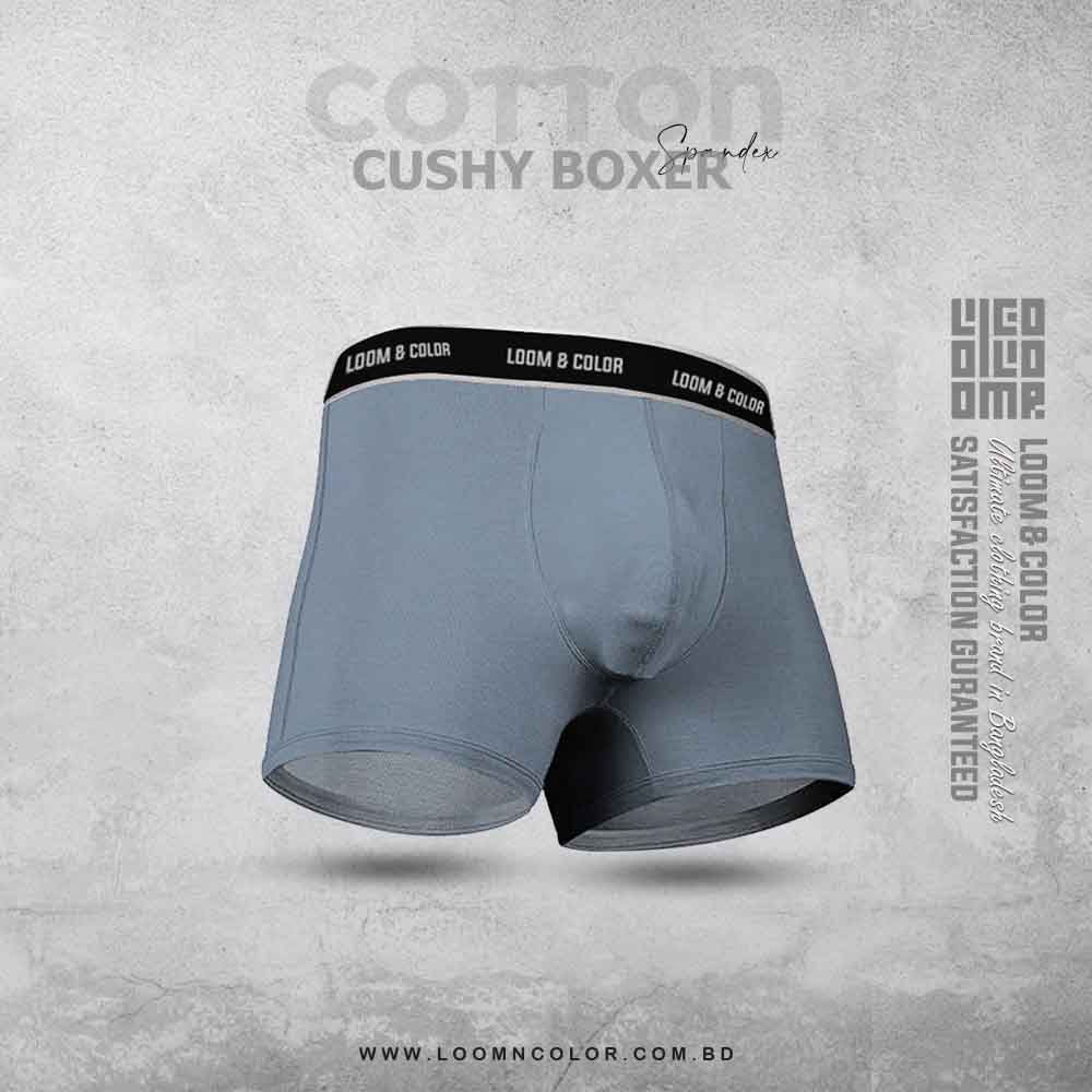 MENS PREMIUM BOXER-LT BLUE